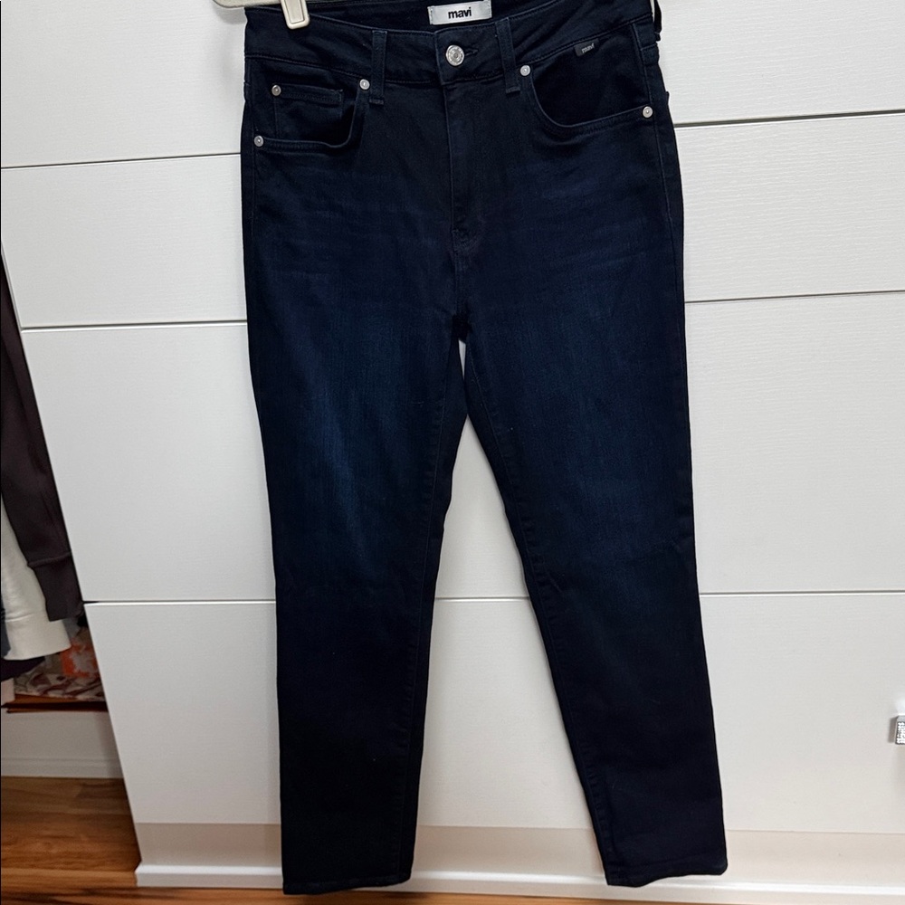 Mavi Women's Deep Navy Skinny Jeans